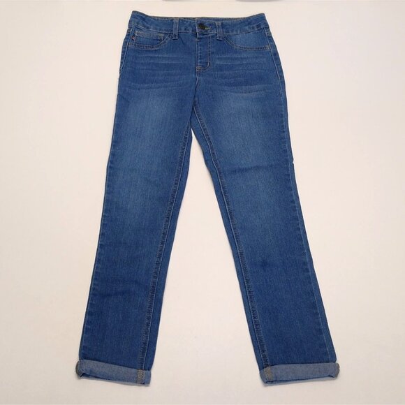 Vigoss The Jagger Skinny Jeans Women Size 10 Denim Adjustable Waist Stretchable - Picture 1 of 11